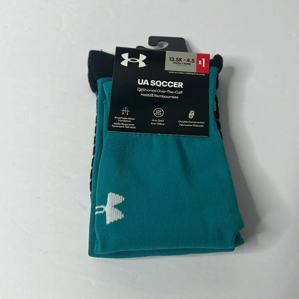 UA Soccer Cushioned Over-The-Calf Socks